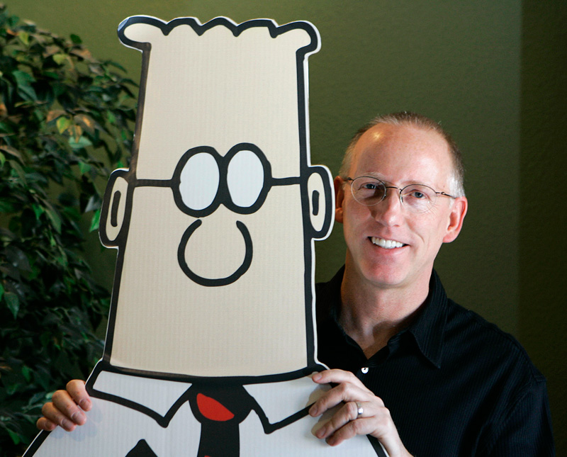 Illustration for article titled Dilbert Creator Pretends to Be His Own Biggest Fan on Message Boards